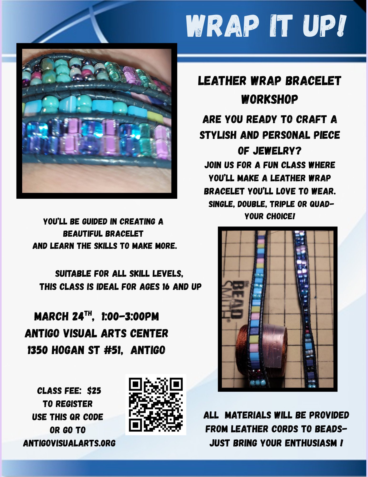 Leather Wrap Bracelets