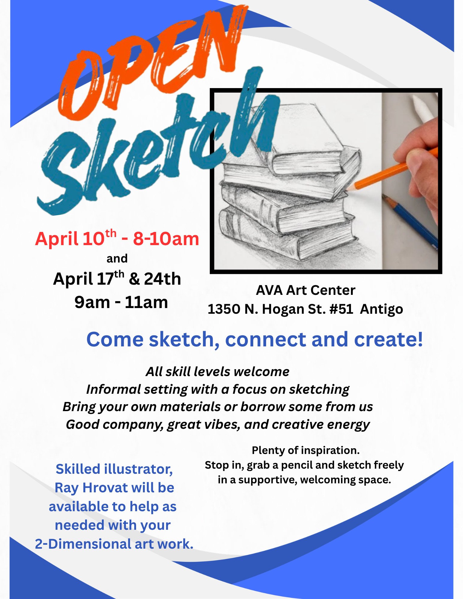 Open Sketch-March and April