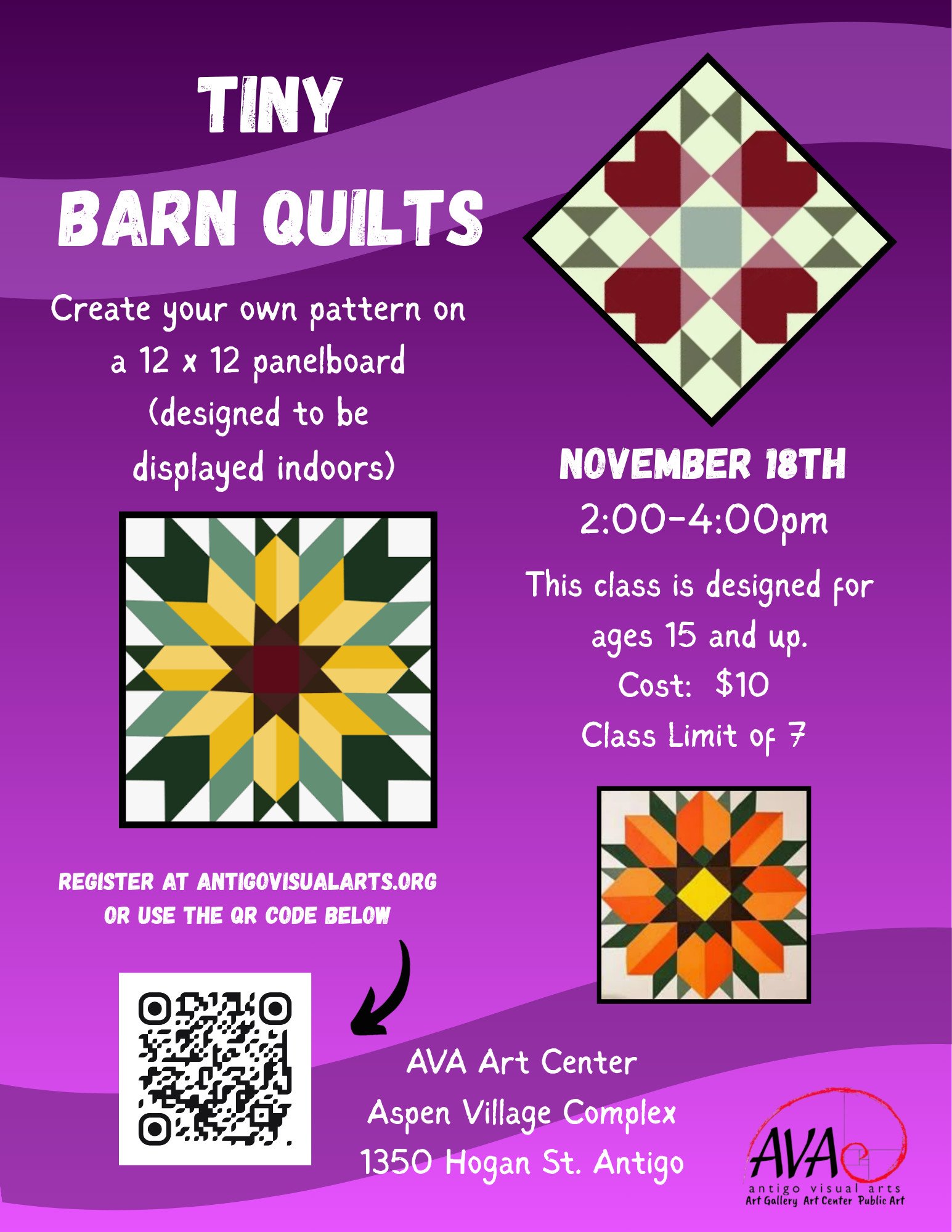 11. Tiny Barn Quilts